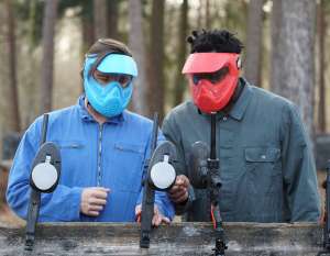 Paintball Bruxelles joueurs