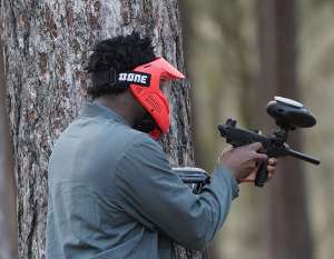 Paintball Bruxelles joueur